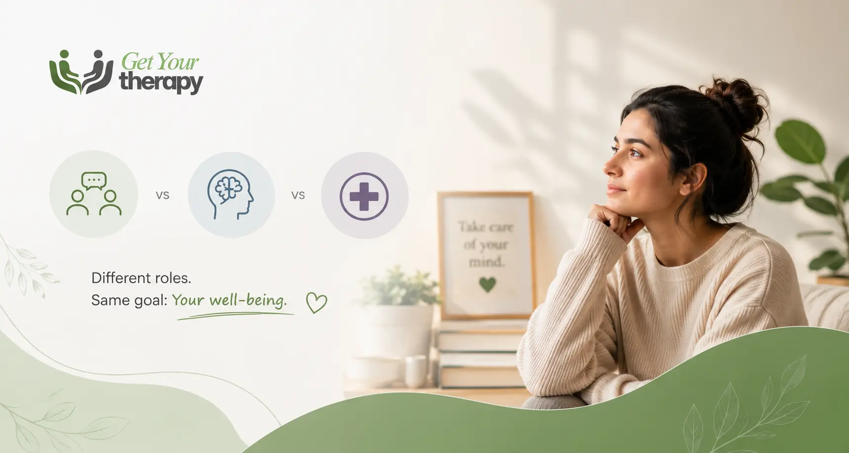 Therapist vs Psychologist vs Psychiatrist