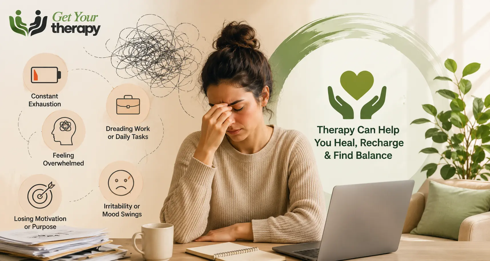 therapy for burnout
