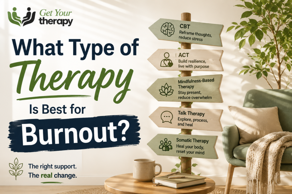 best therapy for burnout