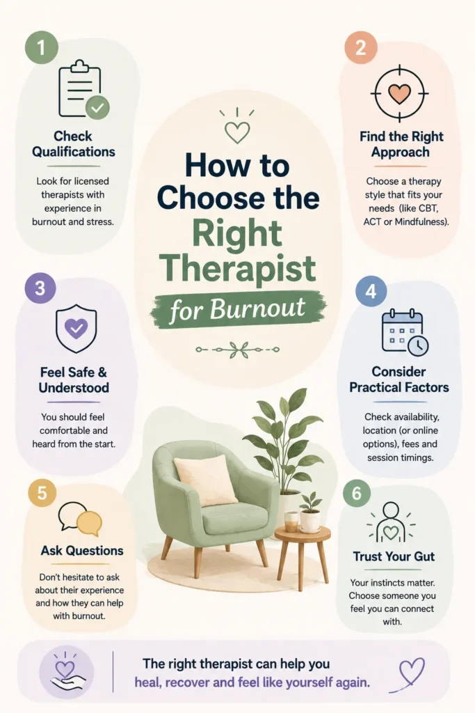 therapist for burnout in India