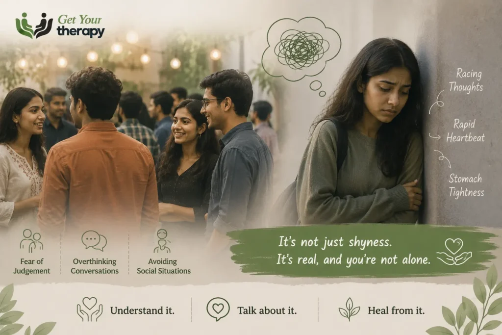 social anxiety in India