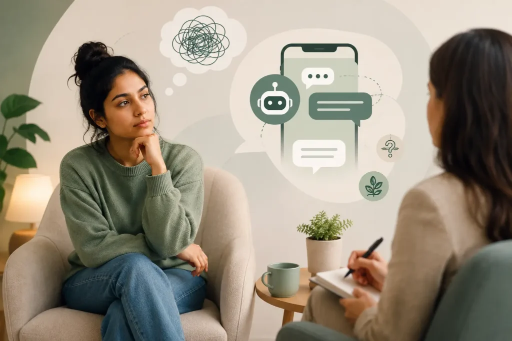 Should I Tell My Therapist I Use ChatGPT