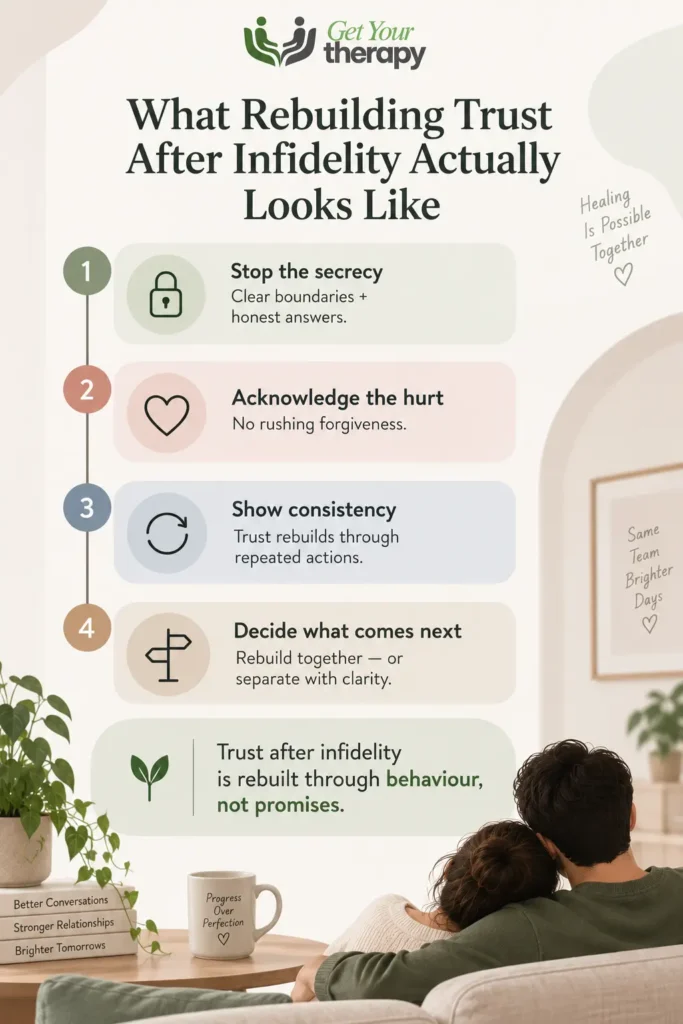 Rebuilding Trust After Infidelity
